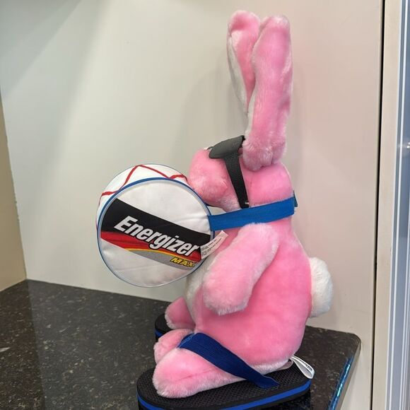 Energizer Bunny Plush Stuffed Animal Vintage Advertising 1995 Base Drum Rabbit. - Picture 5 of 12
